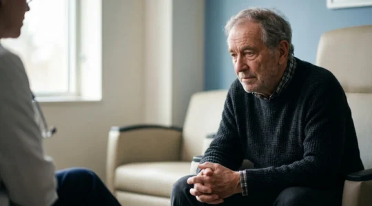 Consultation médicale spécialisée pour l'évaluation de troubles cognitifs chez une personne âgée
